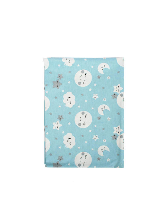 Dimcol Baby Bettbezug Smile 81 Blue 120x160cm.