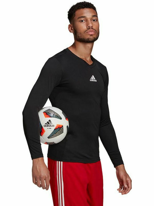 Team Base Aeroready Long Sleeve Athletic Blouse Black
