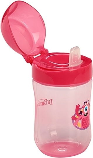 Dr. Brown's Cana de antrenament pentru bebeluși Plastic Roz pentru 9m+m+ 270ml TC 91001