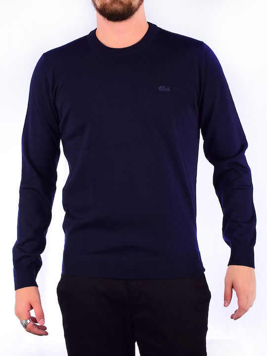 Langarm-Pullover Marineblau