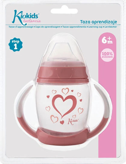 Kiokids Ποτηράκι Εκπαιδευτικό 6m+ Heart 270ml