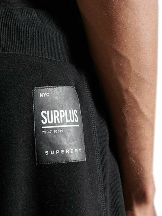 Surplus Παντελόνι Φόρμας με Λάστιχο Μαύρο