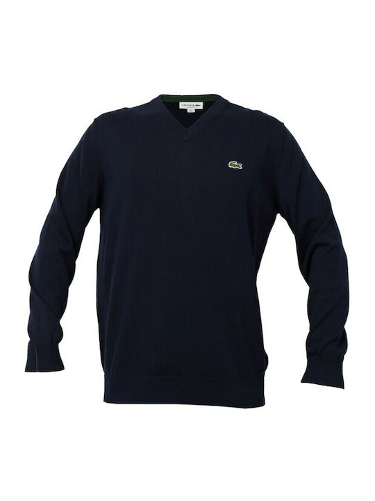 Lacoste Pulover cu mânecă lungă Albastru marin