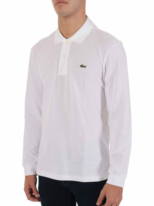 Polo Long Sleeve Blouse White