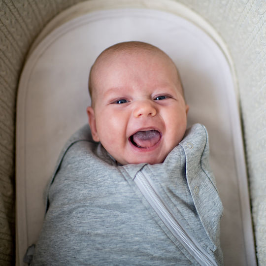 Grobag Зима Спален чувал Swaddle Bag 2.5 Тог Сив
