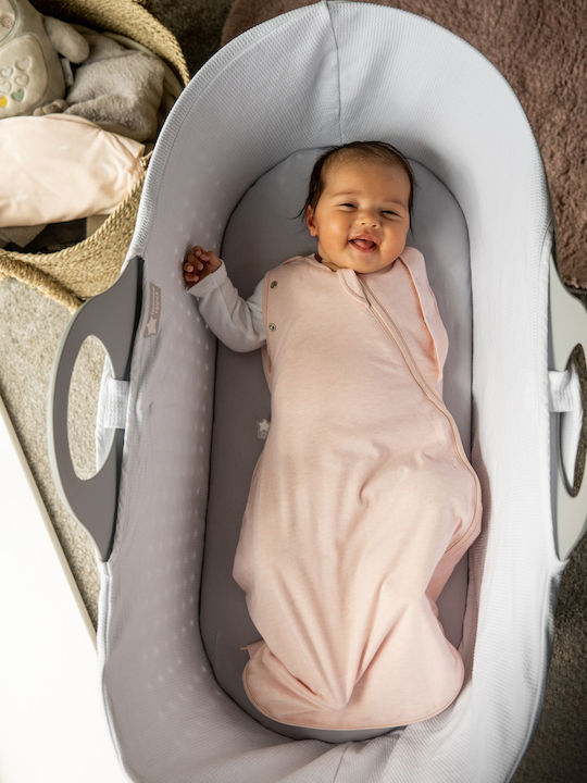 Grobag Spring Sleeping Bag Swaddle Bag 1 Tog Blush