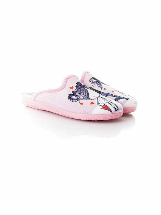 Dicas X258351 Ροζ Anatomic Women's Slippers In Pink Colour