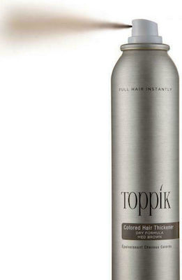 Toppik Hair Root Concealer Spray with Keratin Colored Hair Thickener Dark Brown