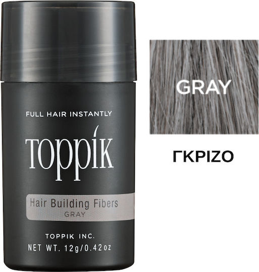 Toppik Hair Thinning Coverage Fibers with Keratin Hair Building Fibers Regular 12g