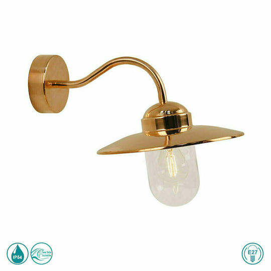 Nordlux Luxembourg Wall-Mounted Outdoor Hat Light E27 IP54 42x11εκ.