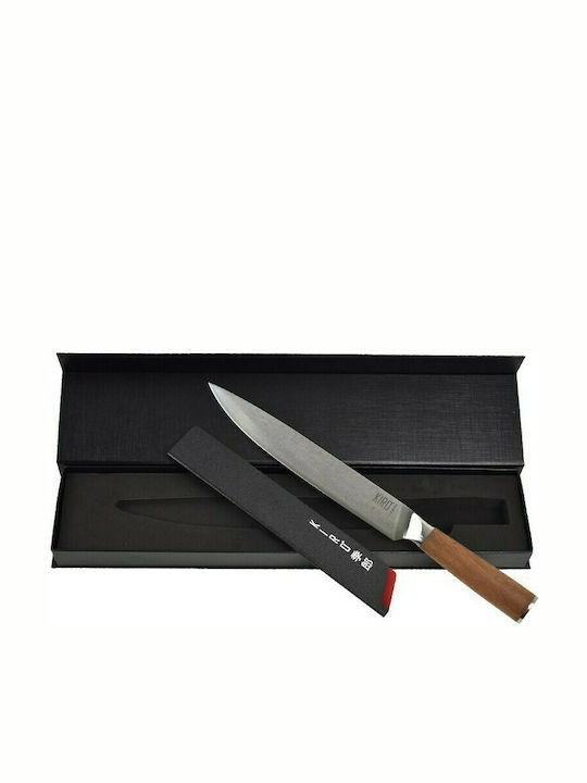 Kiro Kasai Knife Fillet from Damascus Steel 23cm