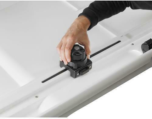 Yakima WB751 Μπαγκαζιέρα Οροφής Αυτοκινήτου 400lt Μαύρη Γυαλιστερή