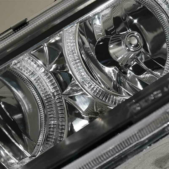 Depo Front Lights Angel Eyes Seat Leon Toledo 1M 1999-2005 2 Pieces