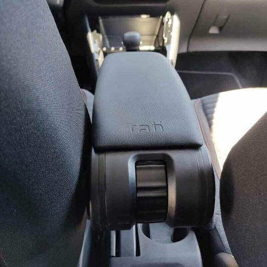 Rati Armster Car PU Armrest for Citroen C4 SpaceTourer 2019 Black