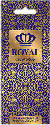 Feral Αρωματική Καρτέλα Κρεμαστή Αυτοκινήτου Royal Collection Legend Oud