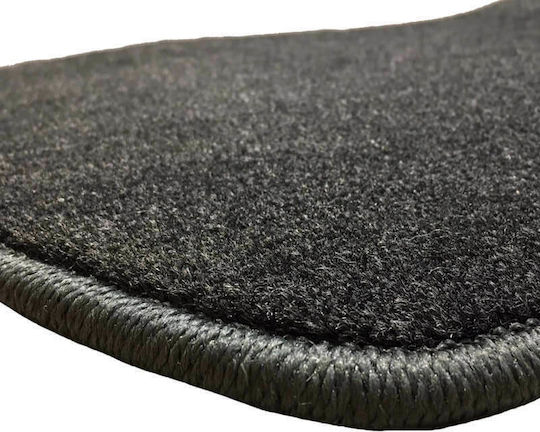 Cik Set of Front and Rear Mats 4pcs for Citroen C5 Black