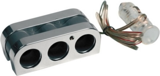 Lampa PL-2A Φορτιστής Αυτοκινήτου με Θύρες: 2xΑναπτήρα