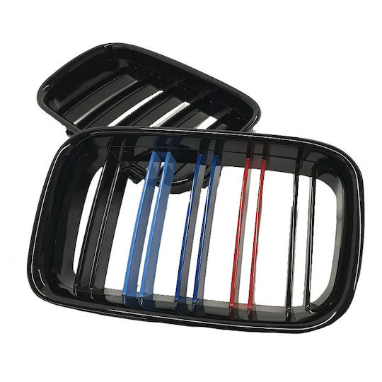 Carner Καρδιές BMW 3 E36 M4 Look Pre-Facelift 1990-1996 Gloss Black Tri-color