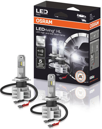 Osram Lamps Car LEDriving HL H7 LED 6000K Cold White 12-24V 14W 2pcs