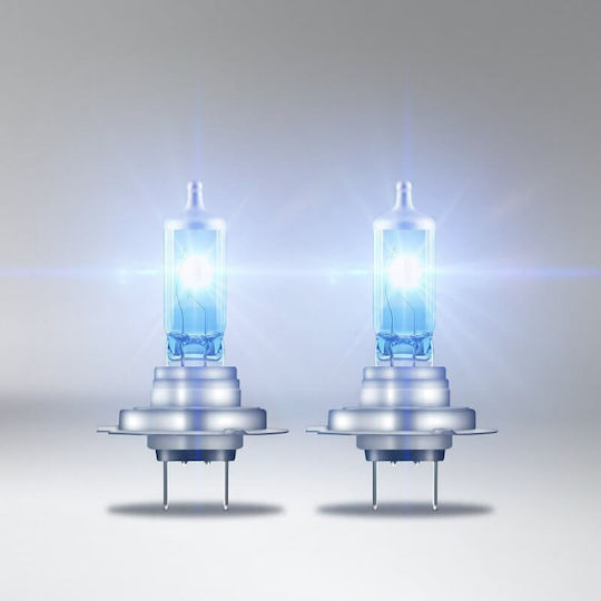 Osram Lămpi Autoturismului Cool Blue Intense +100% H7 Halogen 5000K Alb rece 12V 55W 2buc