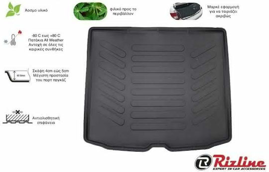 Rizline Trunk Mat for Volvo XC 60 2009 Black