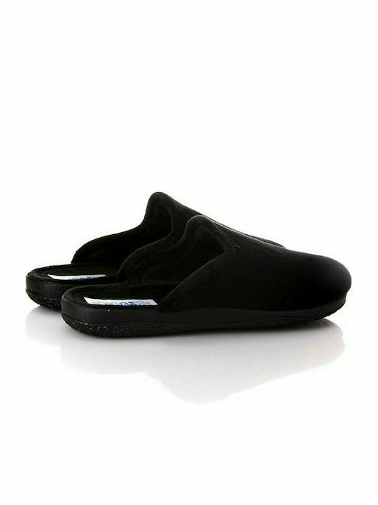 Dicas Men's Slipper Black