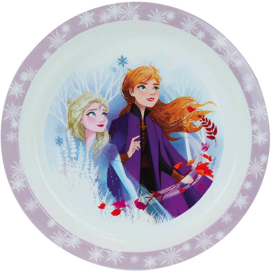 Trudeau Σετ Φαγητού Disney Frozen από Πλαστικό Μωβ 3τμχ για 6+ μηνών