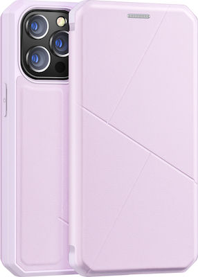 Dux Ducis Skin Pro Synthetic Leather / Plastic Book Pink (iPhone 13 Pro)