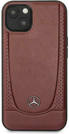 Mercedes-Benz Urban Back Cover Δερμάτινο Κόκκινο (iPhone 13 mini)