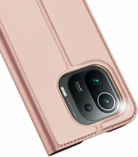 Dux Ducis Skin Pro Book Δερματίνης Ροζ Χρυσό (Xiaomi Mi 11 Pro)