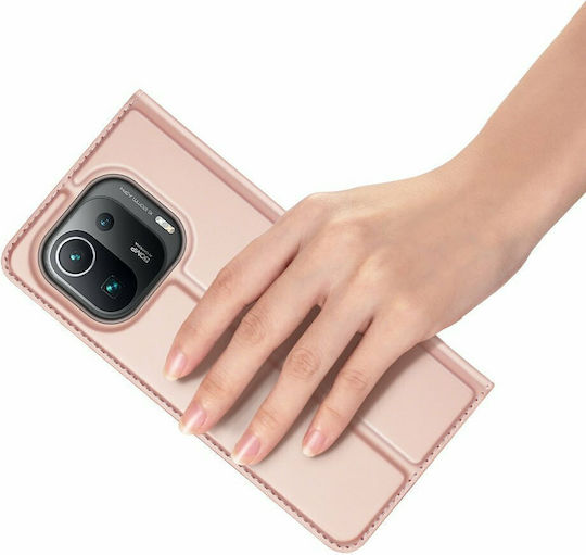 Dux Ducis Skin Pro Book Δερματίνης Ροζ Χρυσό (Xiaomi Mi 11 Pro)