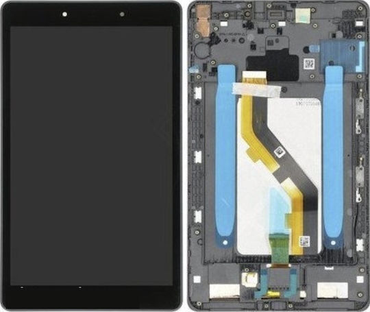 Samsung Οθόνη & Μηχανισμός Αφής αντικατάστασης μαύρος (Galaxy Tab A 8.0 2019)