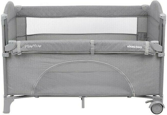 Kikka Boo Milky Way 2020 Playpen 2 Levels with Mattress Gray 125x65cm