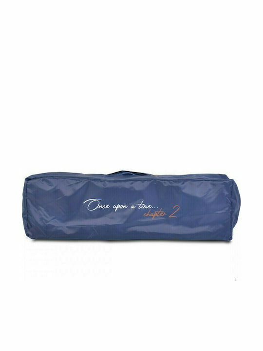 Cangaroo Once Upon A Time Playpen 2 Levels with Mattress Jeans 125x62cm