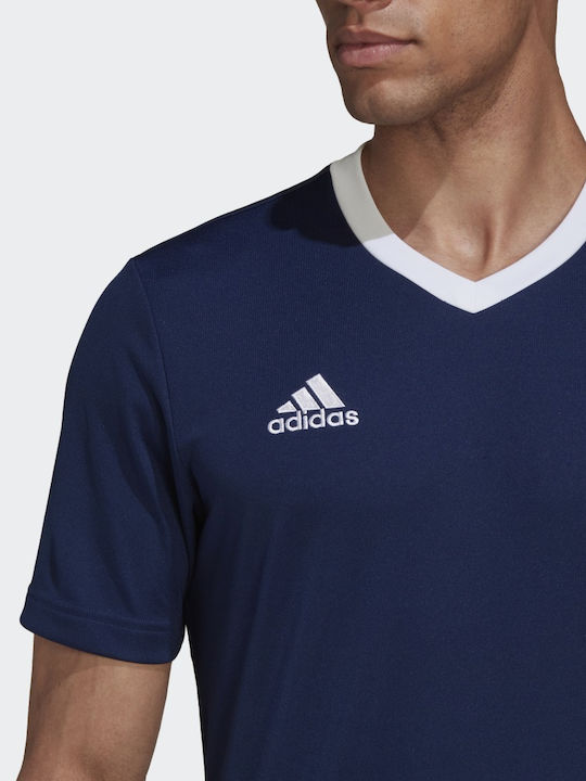Entrada 22 Aeroready Athletic T-shirt Team Navy Blue