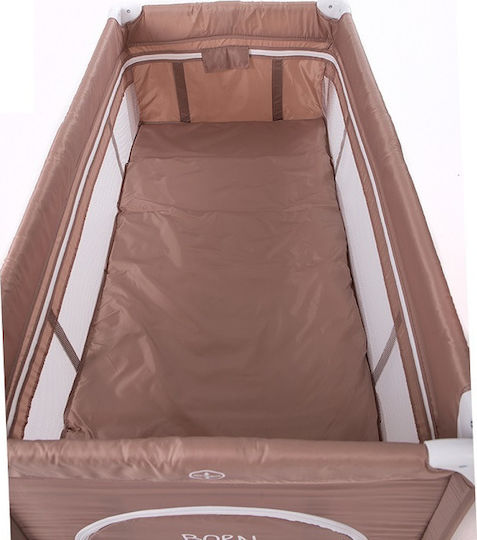 Kikka Boo So Gifted 2020 Playpen 2 Levels with Mattress Beige 124x64cm
