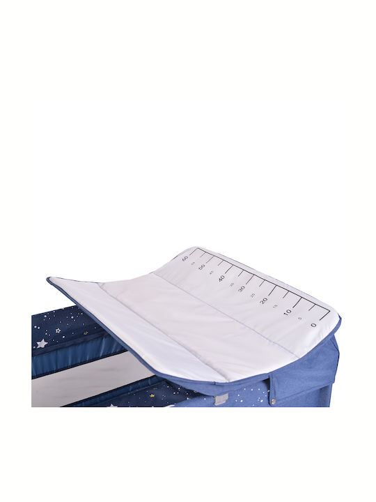 Cangaroo Once Upon A Time Playpen 3 Levels with Changing Table & Mattress Jeans 125x62cm