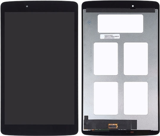 Screen & Touch Mechanism Replacement Part μαύρος (LG G Pad 8.0 V480/V490)