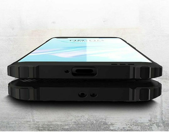 Hurtel Back Cover Πλαστικό Μαύρο (Huawei P40)