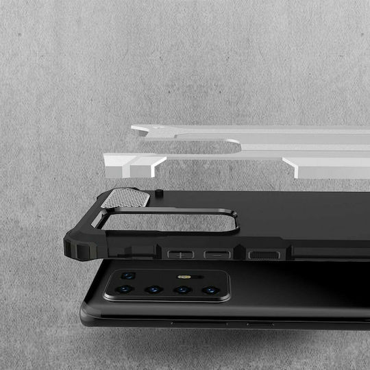 Hurtel Back Cover Πλαστικό Μαύρο (Huawei P40)