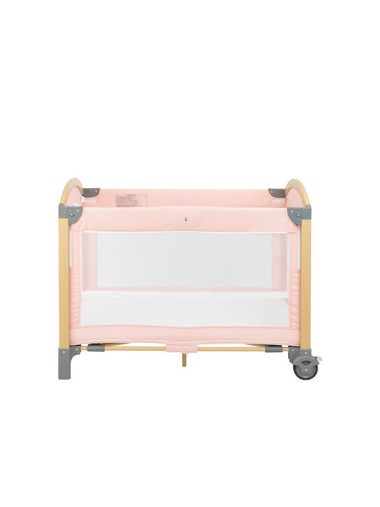 Kikka Boo Tender Playpen 2 Levels with Mattress Pink 107x62.5cm