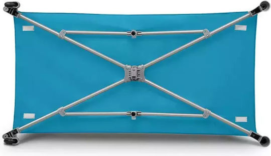 Lionelo Stefi Кошара за игра с Матрак Зелен тюркоаз 125x65см