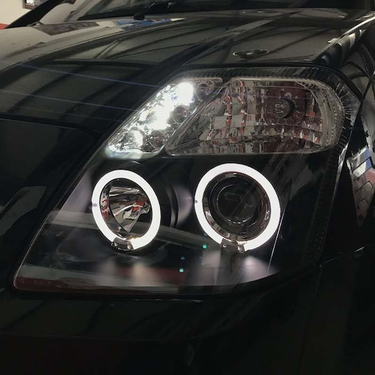Предни светлини Ангелски очи LED за Citroen C2 2004-2010 2бр