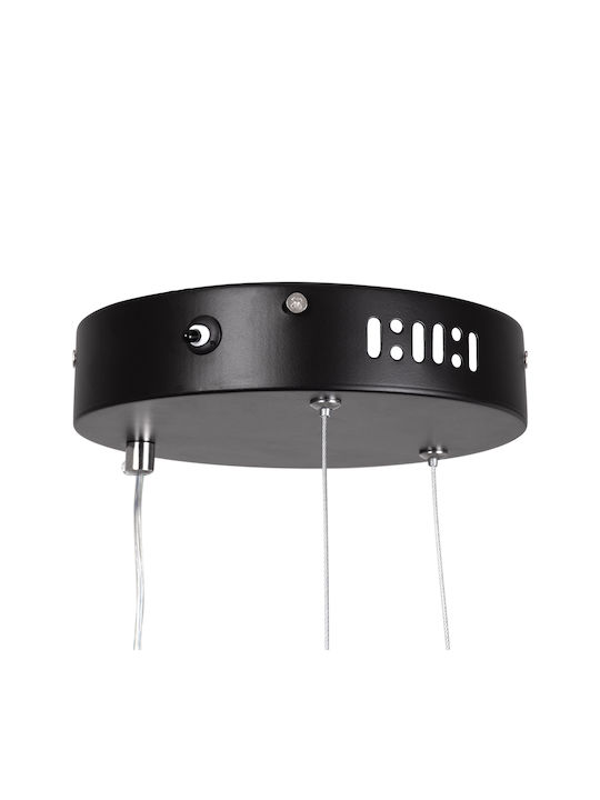 GloboStar Nemesis Pendant Light Black 31x31cm