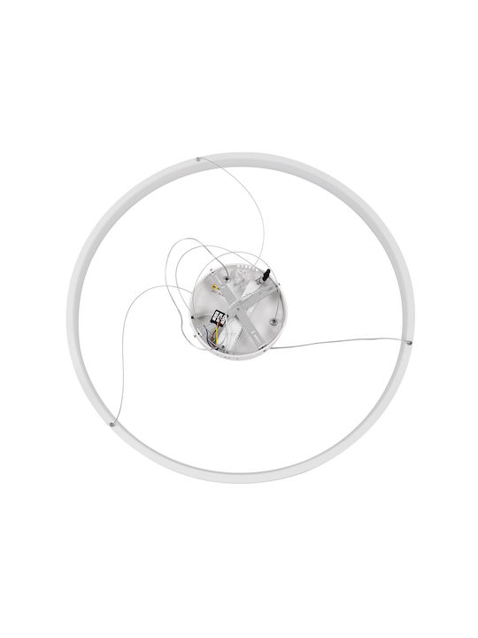 GloboStar Nemesis Κρεμαστό Φωτιστικό Λευκό LED 86x86εκ.