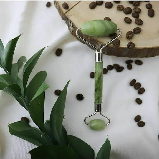 Iso Trade Set Rolă Facială și Unealtă Gua Sha din Jad