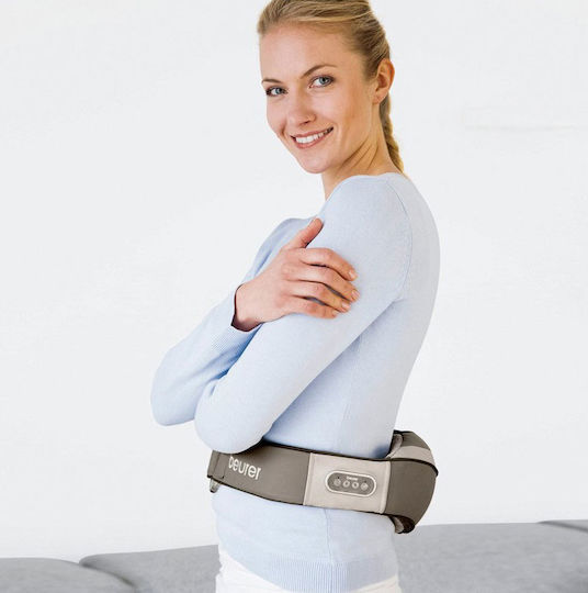 Beurer Ζώνη Μασάζ Shiatsu για τον Αυχένα με Λειτουργία Θέρμανσης Μπεζ