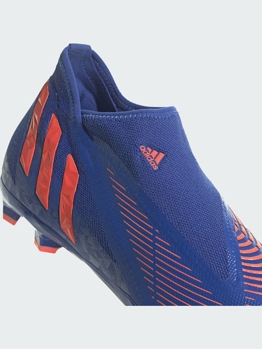 adidas Predator Edge.3 Ποδοσφαιρικά Παπούτσια με Τάπες FG Hi-res Blue / Turbo