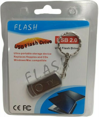 4GB USB 2.0 Stick Silver