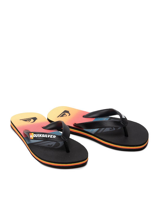 Kids' Flip Flops Black Molokai Art